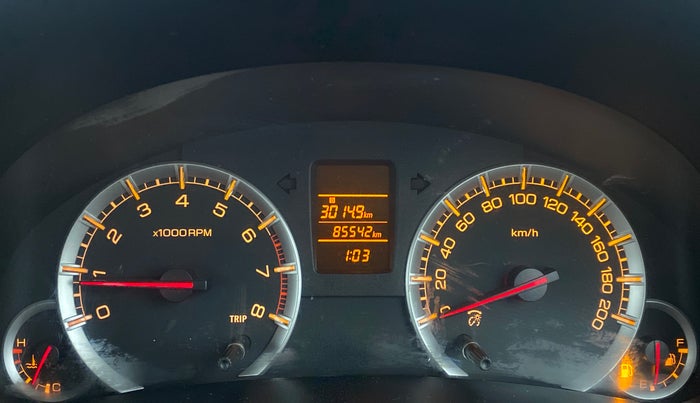 2012 Maruti Swift VXI D, Petrol, Manual, 85,659 km, Odometer Image