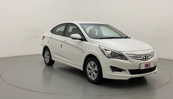 2017 Hyundai Verna 1.6 VTVT S, Petrol, Manual, 99,290 km, Right Front Diagonal