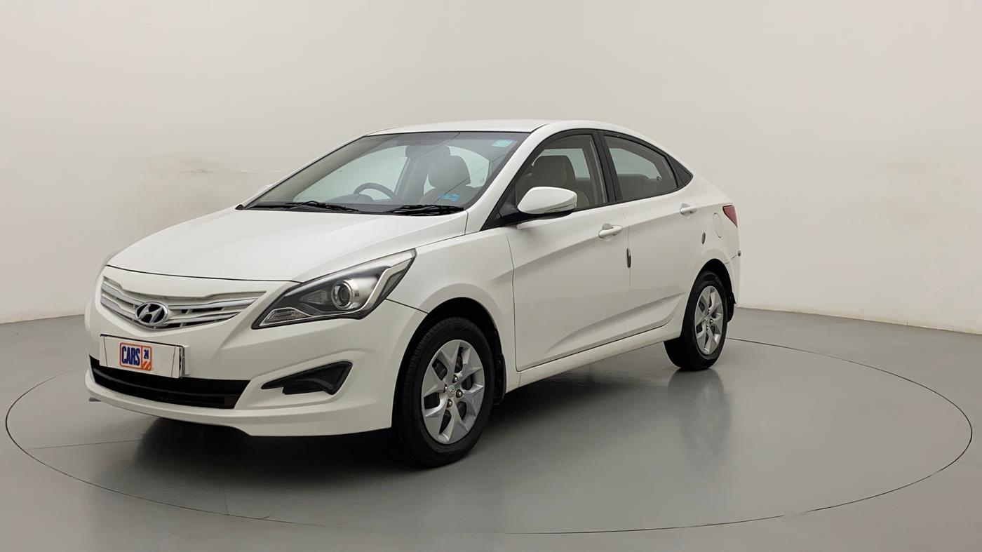 2017 Hyundai Verna 1.6 VTVT S, Petrol, Manual, 99,290 km, Left Front Diagonal