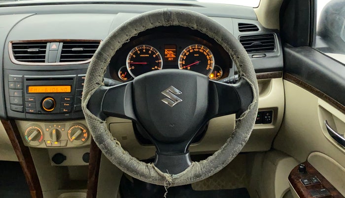 2014 Maruti Swift Dzire VXI, Petrol, Manual, 39,348 km, Steering Wheel Close Up
