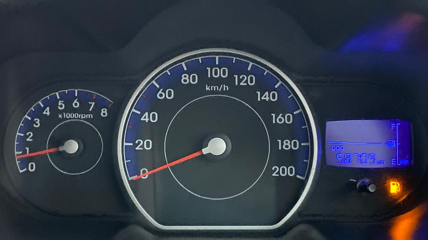 2011 Hyundai i10 MAGNA 1.2 KAPPA2, Petrol, Manual, 58,734 km, Odometer Image