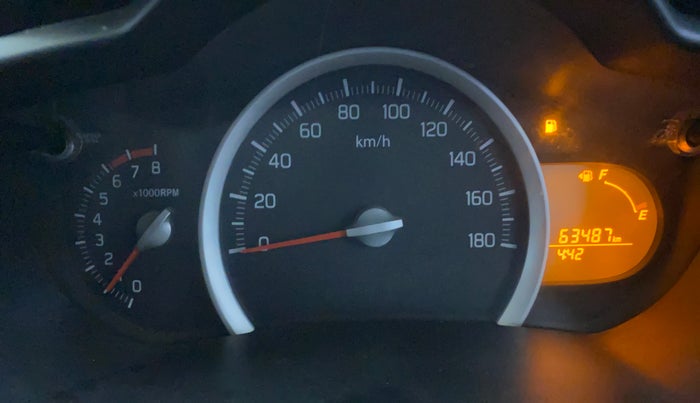 2015 Maruti Celerio ZXI, Petrol, Manual, 63,536 km, Odometer Image