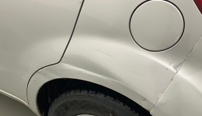 2010 Maruti Ritz ZXI, Petrol, Manual, 66,194 km, Left quarter panel - Slightly dented