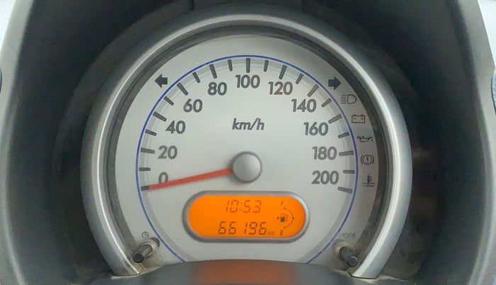 2010 Maruti Ritz ZXI, Petrol, Manual, 66,194 km, Odometer Image