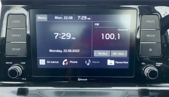 2020 KIA SELTOS HTK PLUS AT 1.5 DIESEL, Diesel, Automatic, 34,297 km, Infotainment System