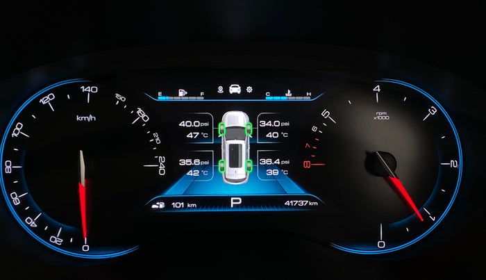 2021 MG HECTOR SHARP 1.5 DCT PETROL, Petrol, Automatic, 41,733 km, Odometer Image