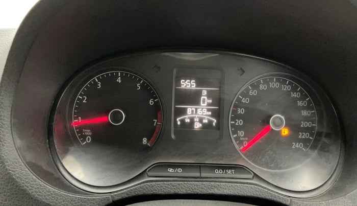 2017 Volkswagen Ameo COMFORTLINE 1.2L, Petrol, Manual, 87,143 km, Odometer Image