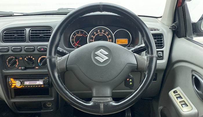 2013 Maruti Alto K10 VXI, Petrol, Manual, 75,895 km, Steering Wheel Close Up