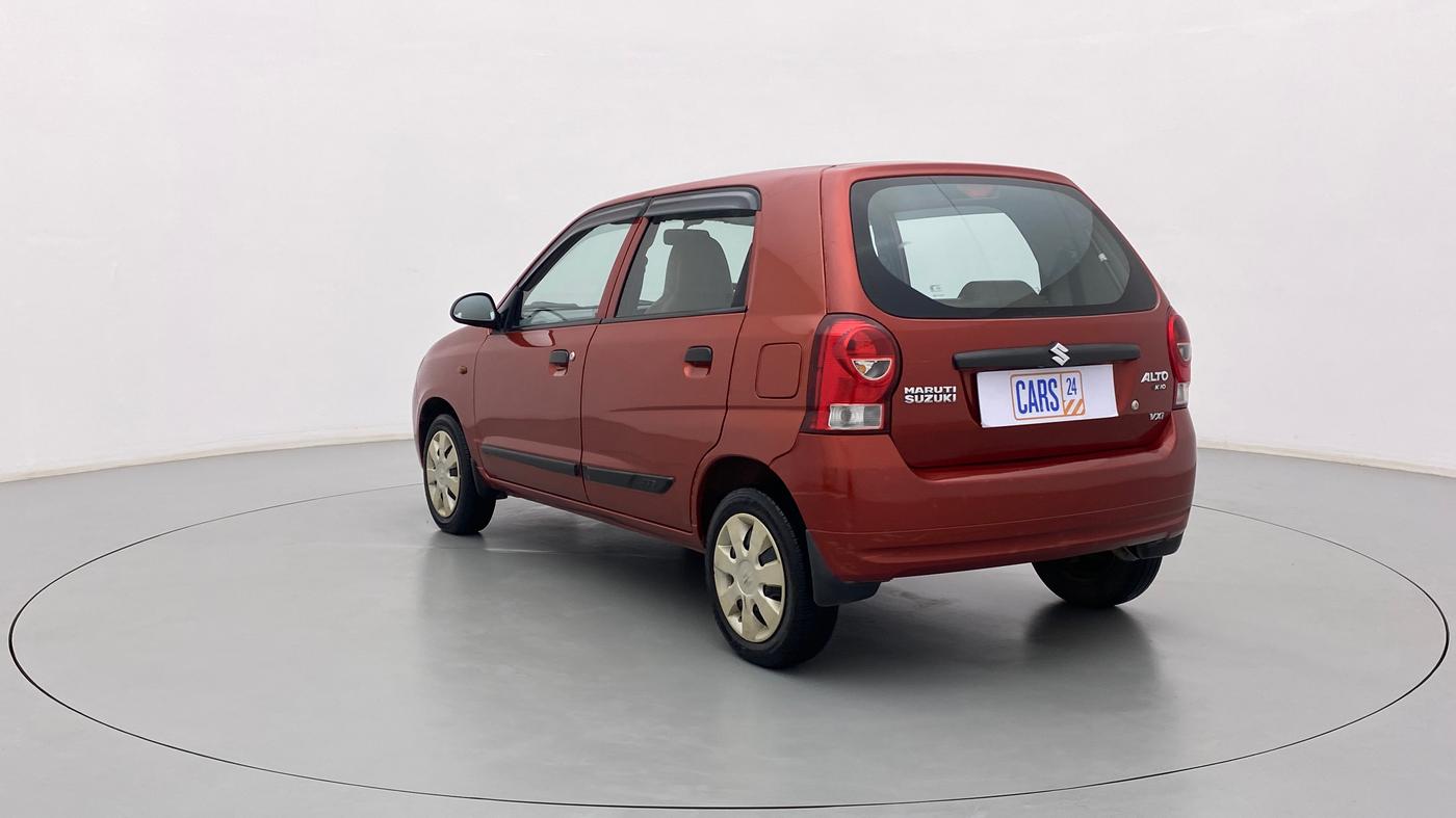 2013 Maruti Alto K10 VXI, Petrol, Manual, 75,895 km, Left Back Diagonal
