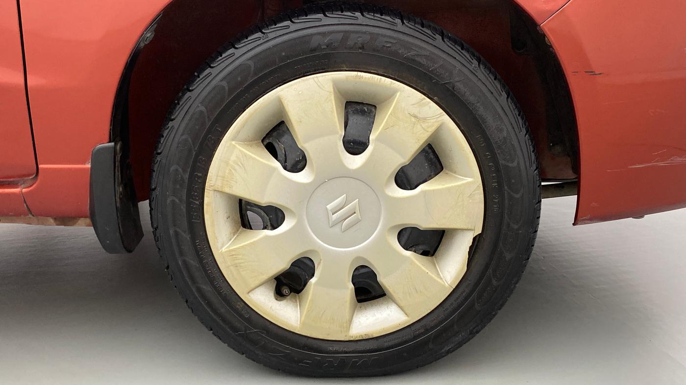 2013 Maruti Alto K10 VXI, Petrol, Manual, 75,895 km, Right Front Wheel