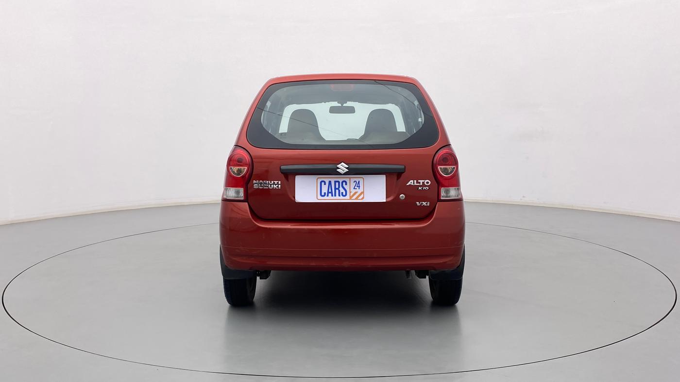 2013 Maruti Alto K10 VXI, Petrol, Manual, 75,895 km, Back/Rear