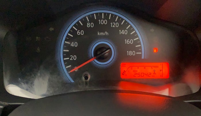 2019 Datsun Redi Go T(O) 1.0, Petrol, Manual, 25,042 km, Odometer Image