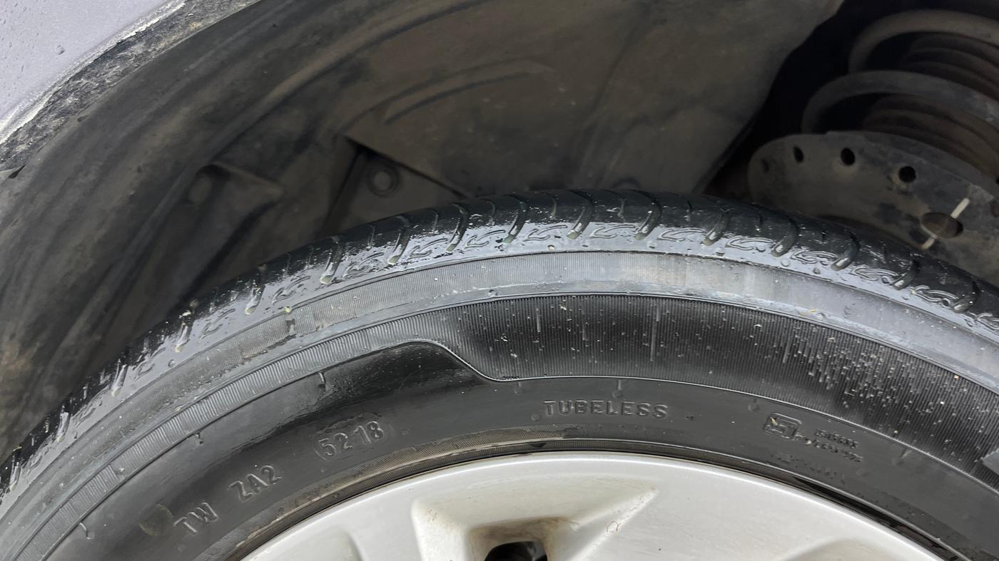 2019 Honda Amaze 1.2L I-VTEC VX, Petrol, Manual, 40,045 km, Left Front Tyre Tread