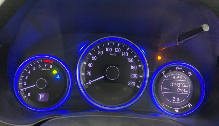 2015 Honda City 1.5L I-VTEC VX CVT, CNG, Automatic, 74,976 km, Odometer Image