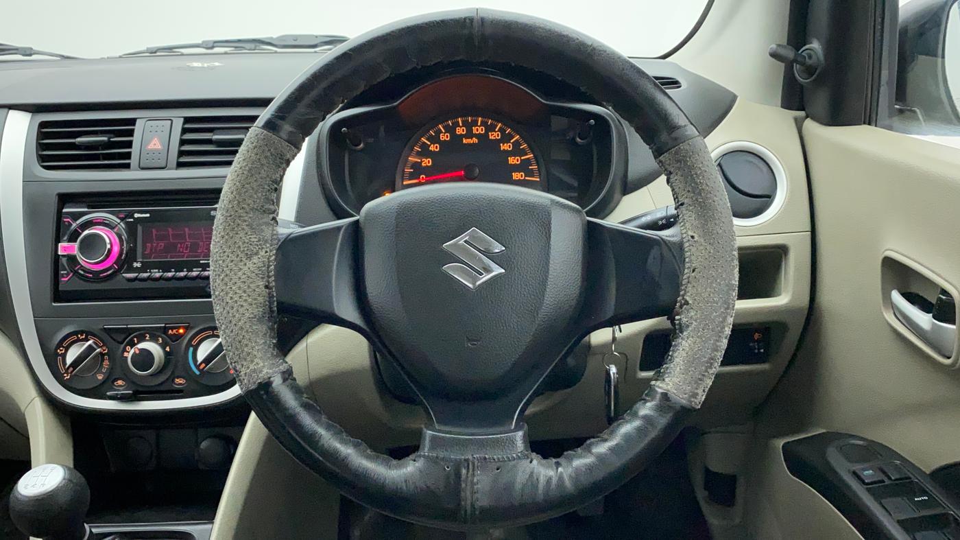 2015 Maruti Celerio VXI, Petrol, Manual, 24,930 km, Steering Wheel Close Up