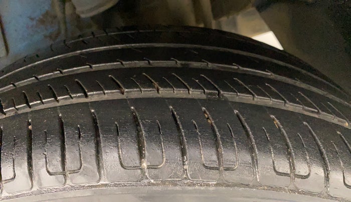 2017 Tata NEXON XZ PLUS DIESEL, Diesel, Manual, 53,609 km, Left Rear Tyre Tread