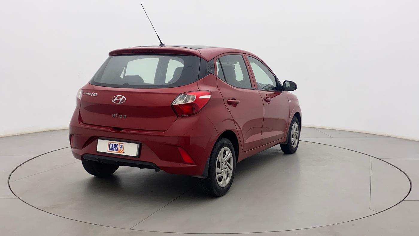 2019 Hyundai GRAND I10 NIOS MAGNA AMT 1.2 KAPPA VTVT, Petrol, Automatic, 43,440 km, Right Back Diagonal