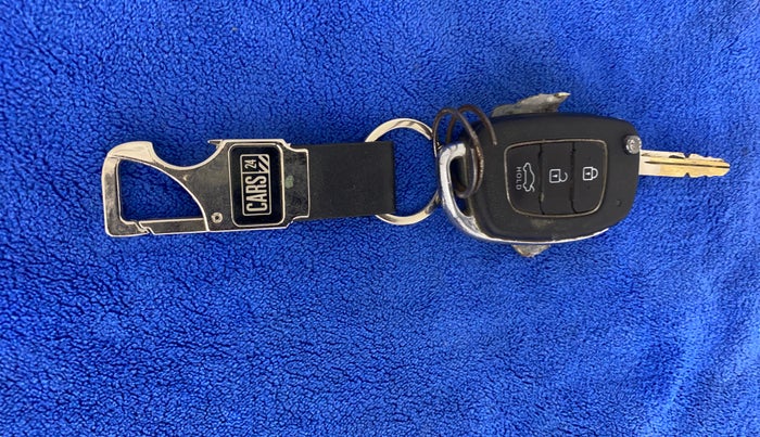 2019 Hyundai GRAND I10 NIOS MAGNA AMT 1.2 KAPPA VTVT, Petrol, Automatic, 43,440 km, Key Close Up