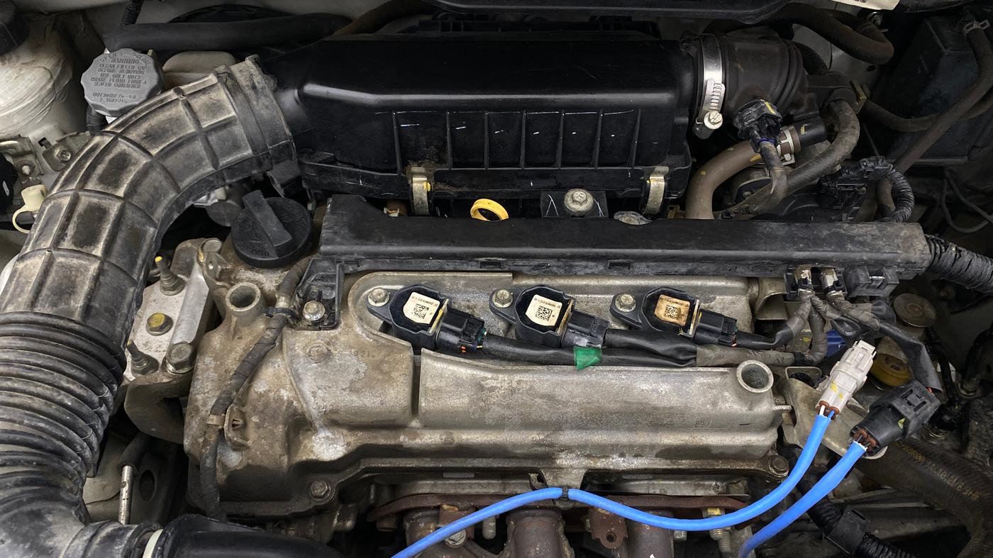 2021 Maruti New Wagon-R VXI 1.0, Petrol, Manual, 39,324 km, Engine View