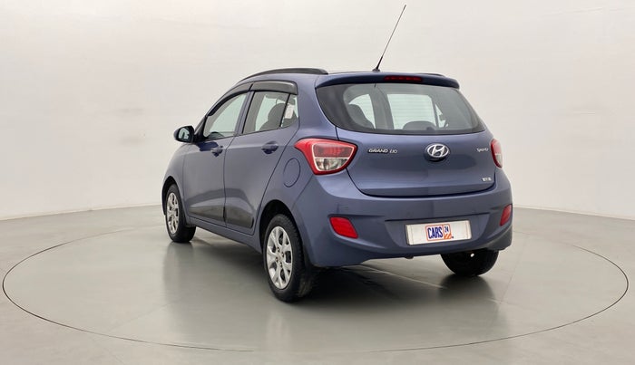 2015 Hyundai Grand i10 SPORTZ 1.2 KAPPA VTVT, Petrol, Manual, 16,870 km, Left Back Diagonal