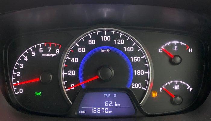 2015 Hyundai Grand i10 SPORTZ 1.2 KAPPA VTVT, Petrol, Manual, 16,870 km, Odometer Image