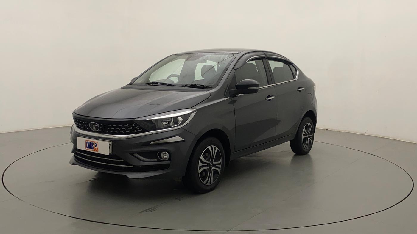 2022 Tata TIGOR XZ PLUS CNG, CNG, Manual, 5,837 km, Left Front Diagonal