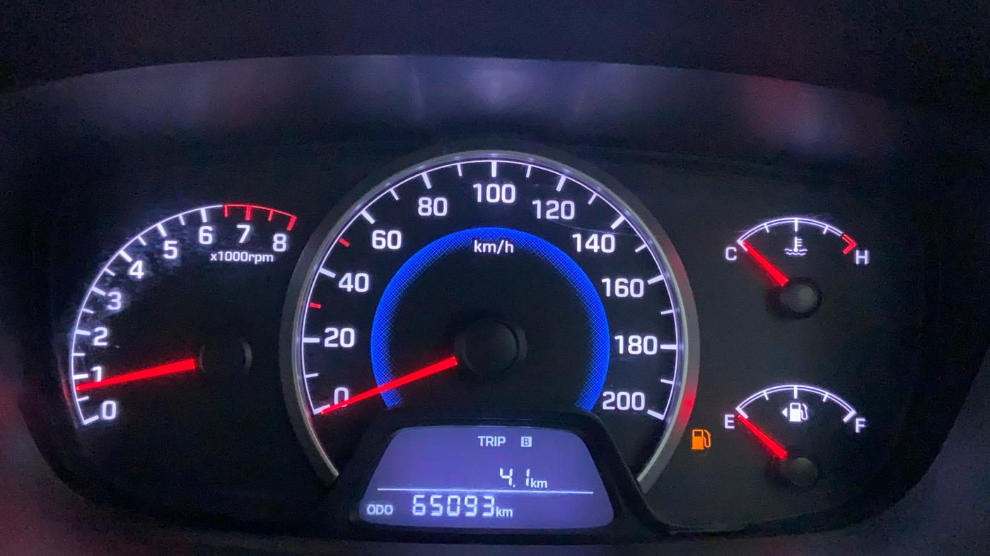 2014 Hyundai Grand i10 MAGNA 1.2 KAPPA VTVT, Petrol, Manual, 65,102 km, Odometer Image