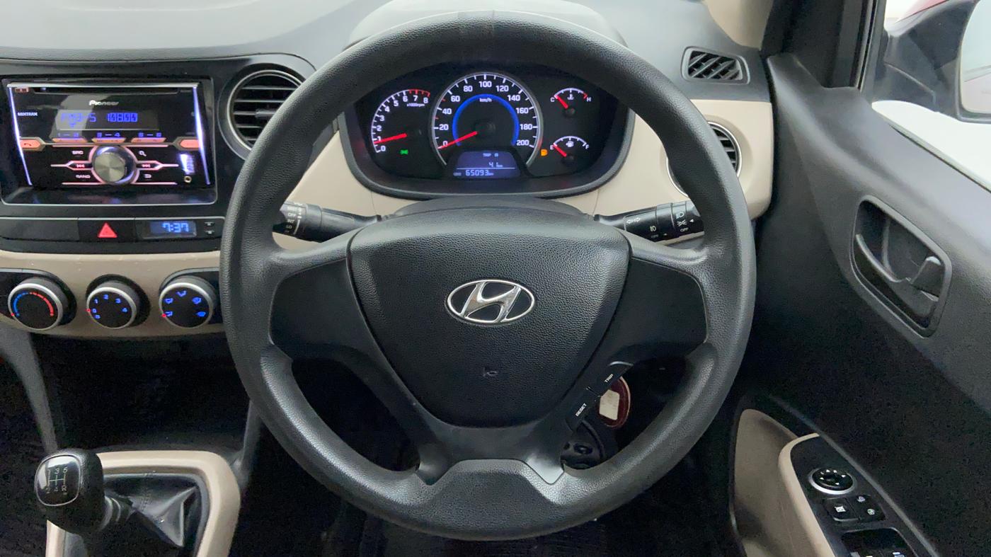 2014 Hyundai Grand i10 MAGNA 1.2 KAPPA VTVT, Petrol, Manual, 65,102 km, Steering Wheel Close Up