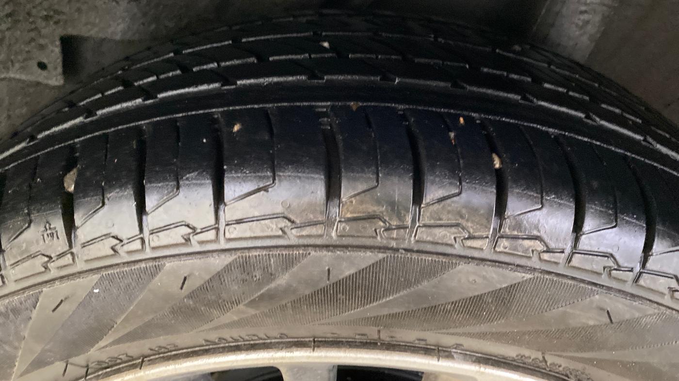 2021 Honda City 1.5L I-VTEC ZX CVT, Petrol, Automatic, 68,871 km, Left Rear Tyre Tread