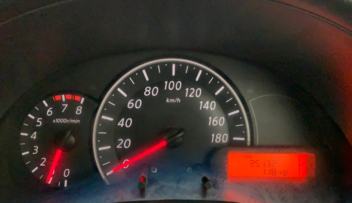 2012 Nissan Micra XE PETROL, Petrol, Manual, 35,132 km, Odometer Image