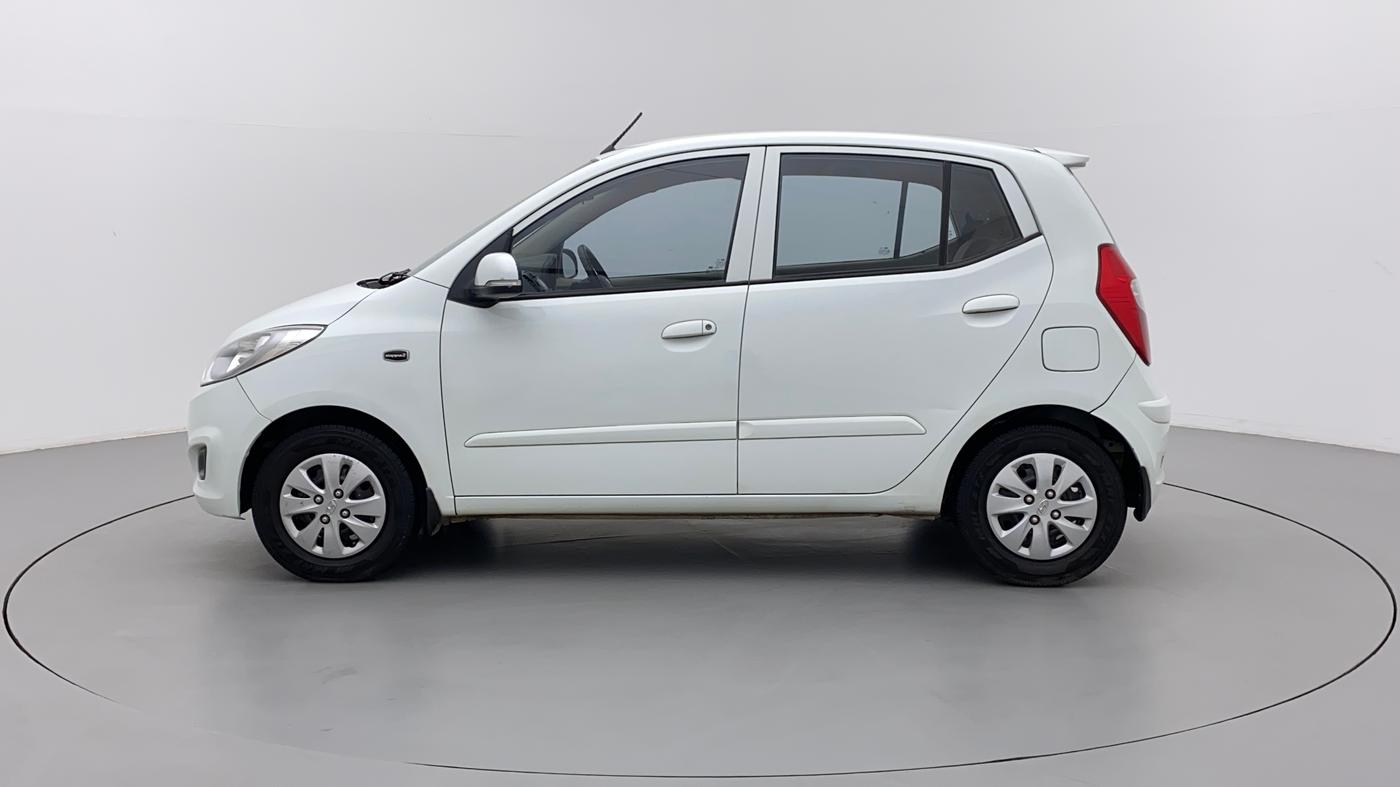 2012 Hyundai i10 SPORTZ 1.2 AT, Petrol, Automatic, 46,412 km, Left Side