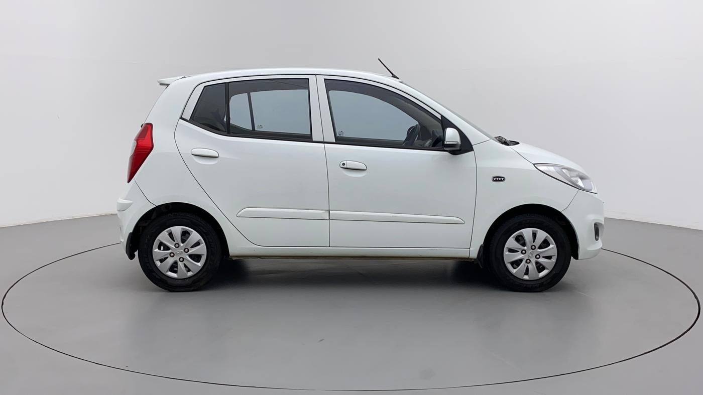 2012 Hyundai i10 SPORTZ 1.2 AT, Petrol, Automatic, 46,412 km, Right Side View