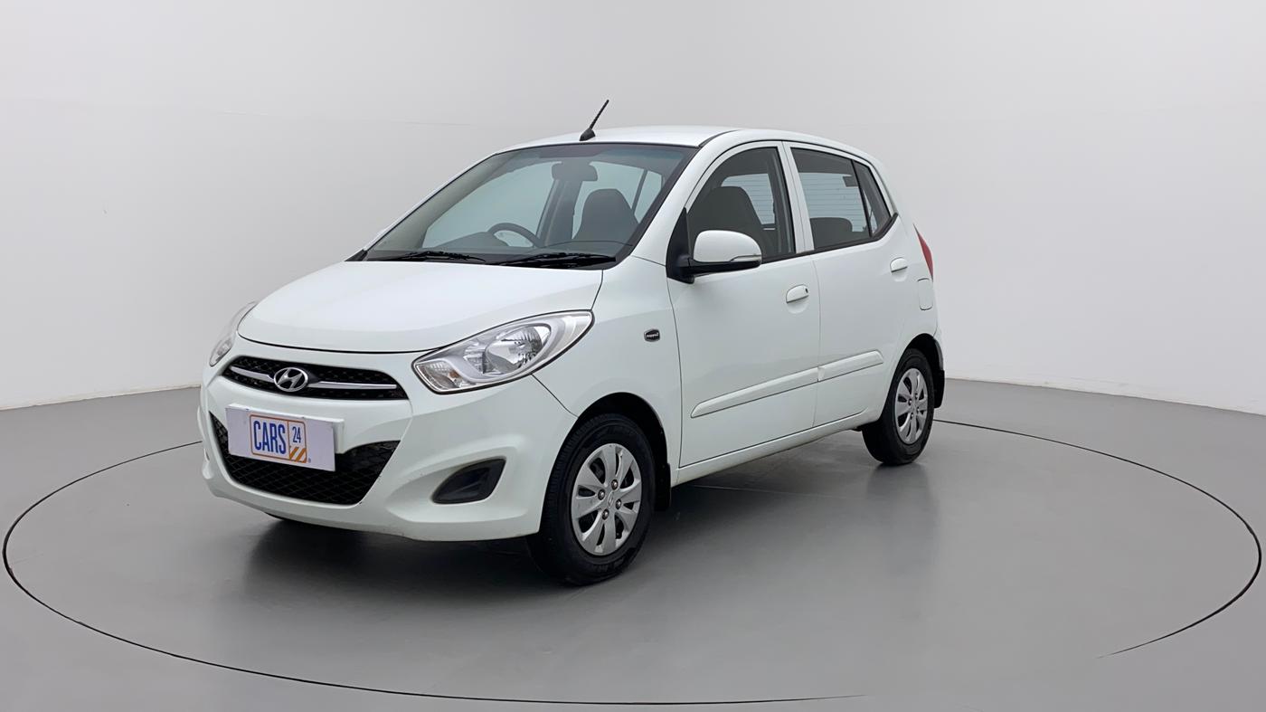 2012 Hyundai i10 SPORTZ 1.2 AT, Petrol, Automatic, 46,412 km, Left Front Diagonal