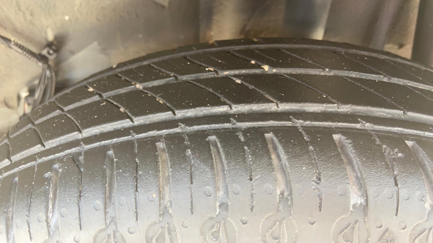 2025 Tata Tiago XM PETROL, Petrol, Manual, 12,894 km, Left Rear Tyre Tread