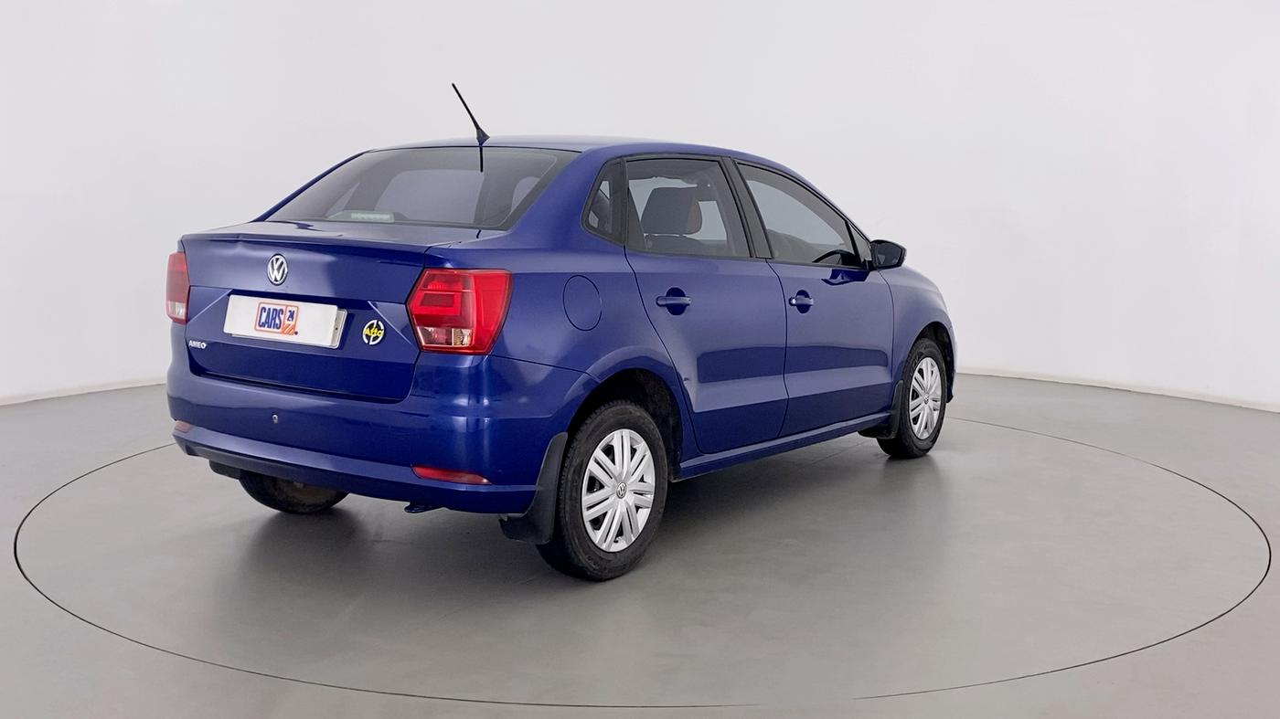 2019 Volkswagen Ameo Trendline 1.0, Petrol, Manual, 13,942 km, Right Back Diagonal