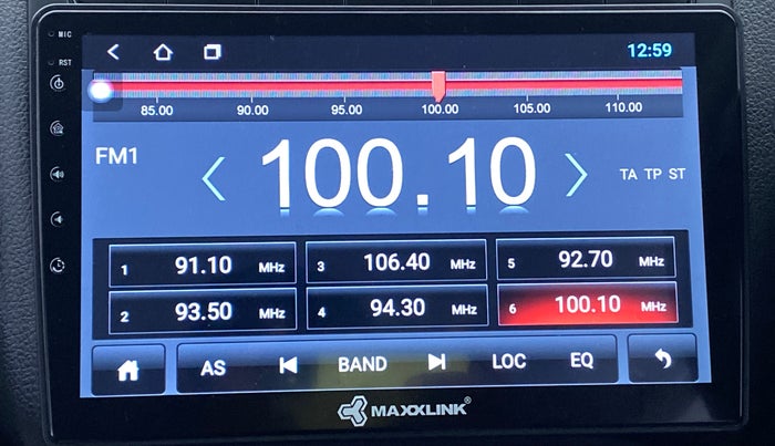 2019 Volkswagen Ameo Trendline 1.0, Petrol, Manual, 13,942 km, Infotainment System