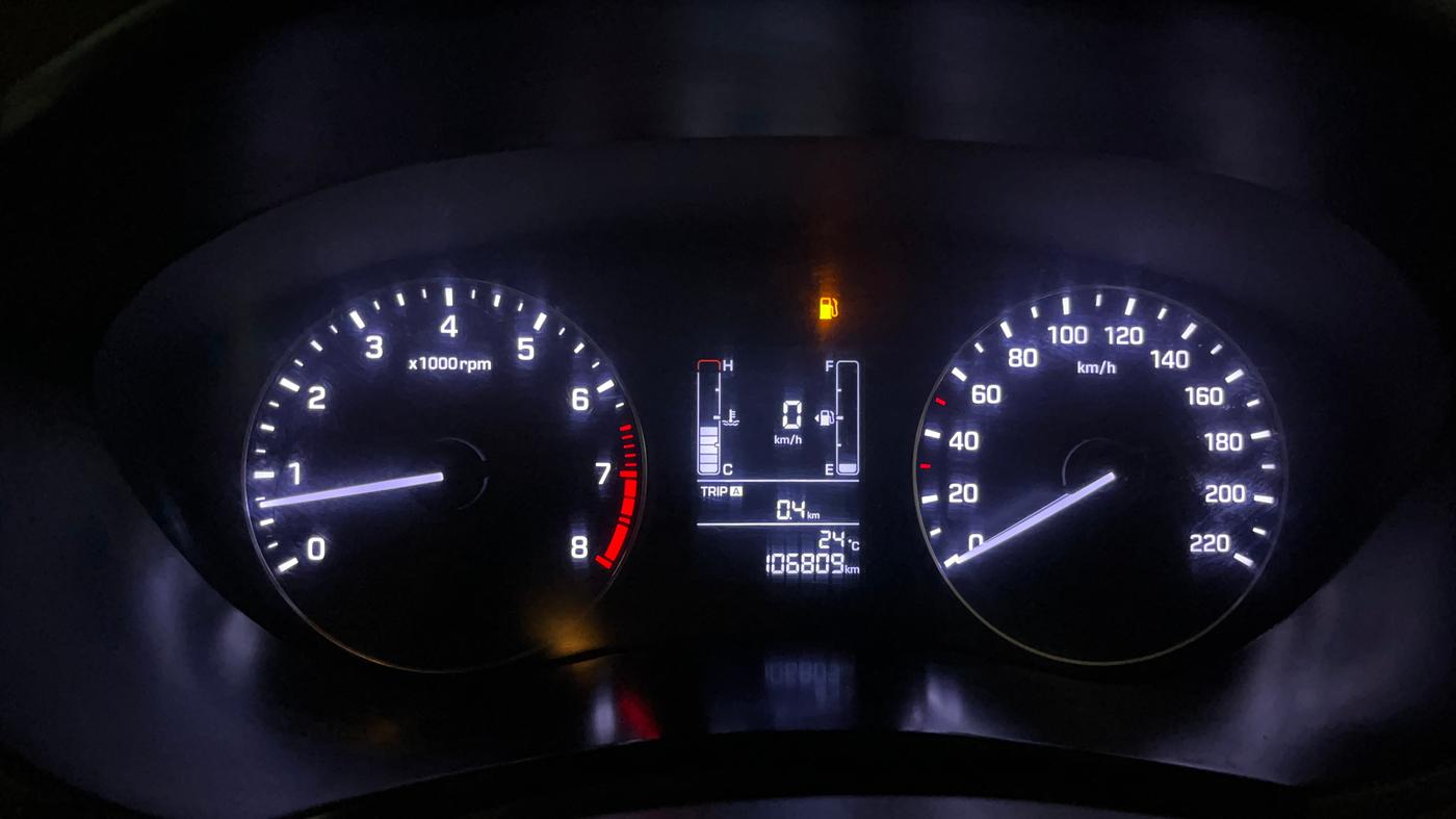 2017 Hyundai Elite i20 MAGNA EXECUTIVE 1.2, Petrol, Manual, 1,06,531 km, Odometer Image