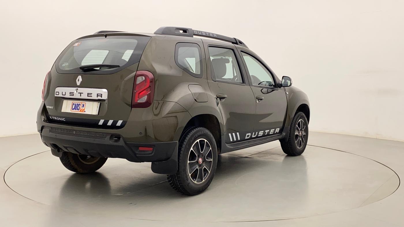 2018 Renault Duster RXS CVT, Petrol, Automatic, 17,139 km, Right Back Diagonal