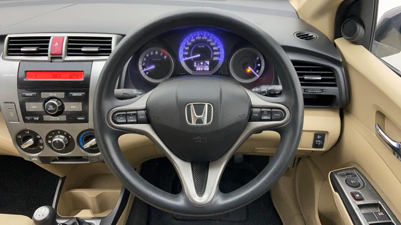 2013 Honda City 1.5L I-VTEC V MT, Petrol, Manual, 83,758 km, Steering Wheel Close Up