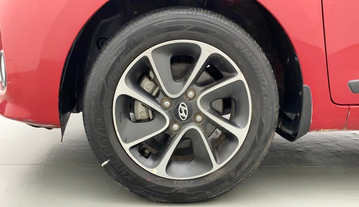 2018 Hyundai Grand i10 ASTA 1.2 KAPPA VTVT, Petrol, Manual, 30,181 km, Left Front Wheel
