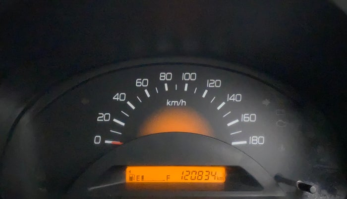 2014 Maruti Wagon R 1.0 LXI, Petrol, Manual, 1,20,834 km, Odometer Image
