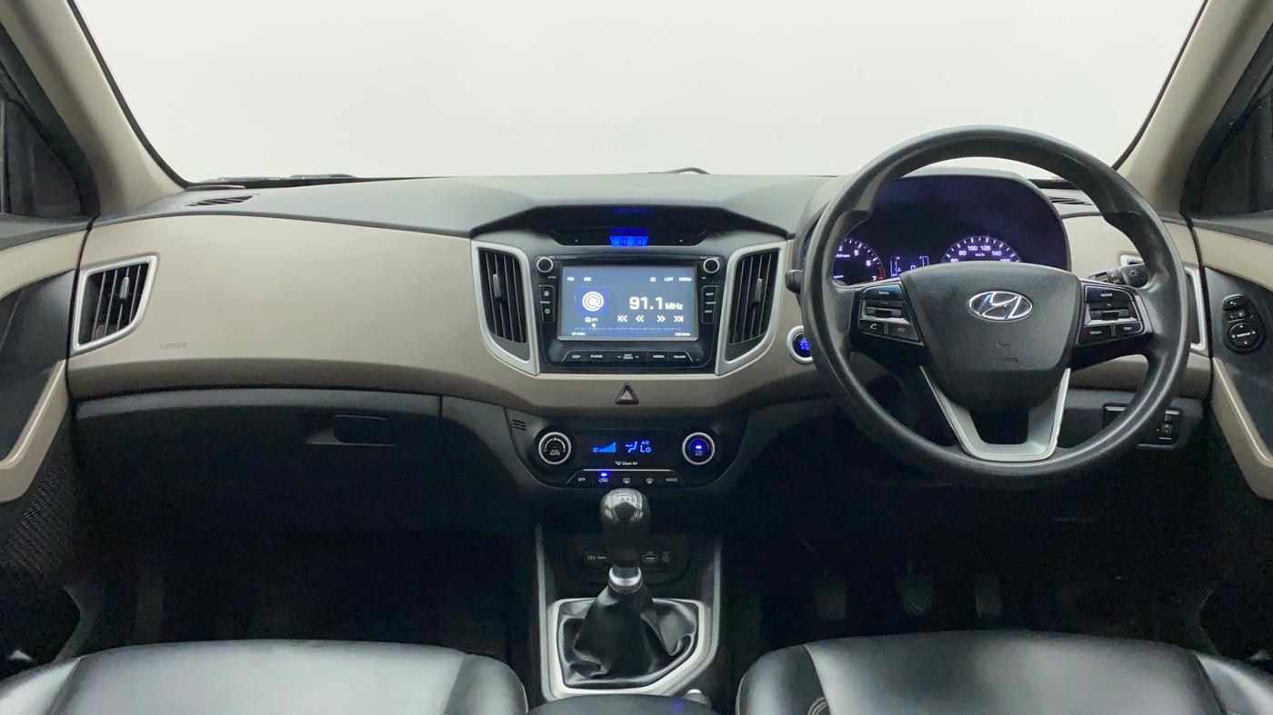 2017 Hyundai Creta SX PLUS 1.6 PETROL, Petrol, Manual, 1,05,384 km, Dashboard