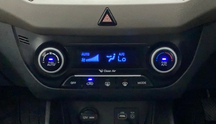 2017 Hyundai Creta SX PLUS 1.6 PETROL, Petrol, Manual, 1,05,384 km, Automatic Climate Control