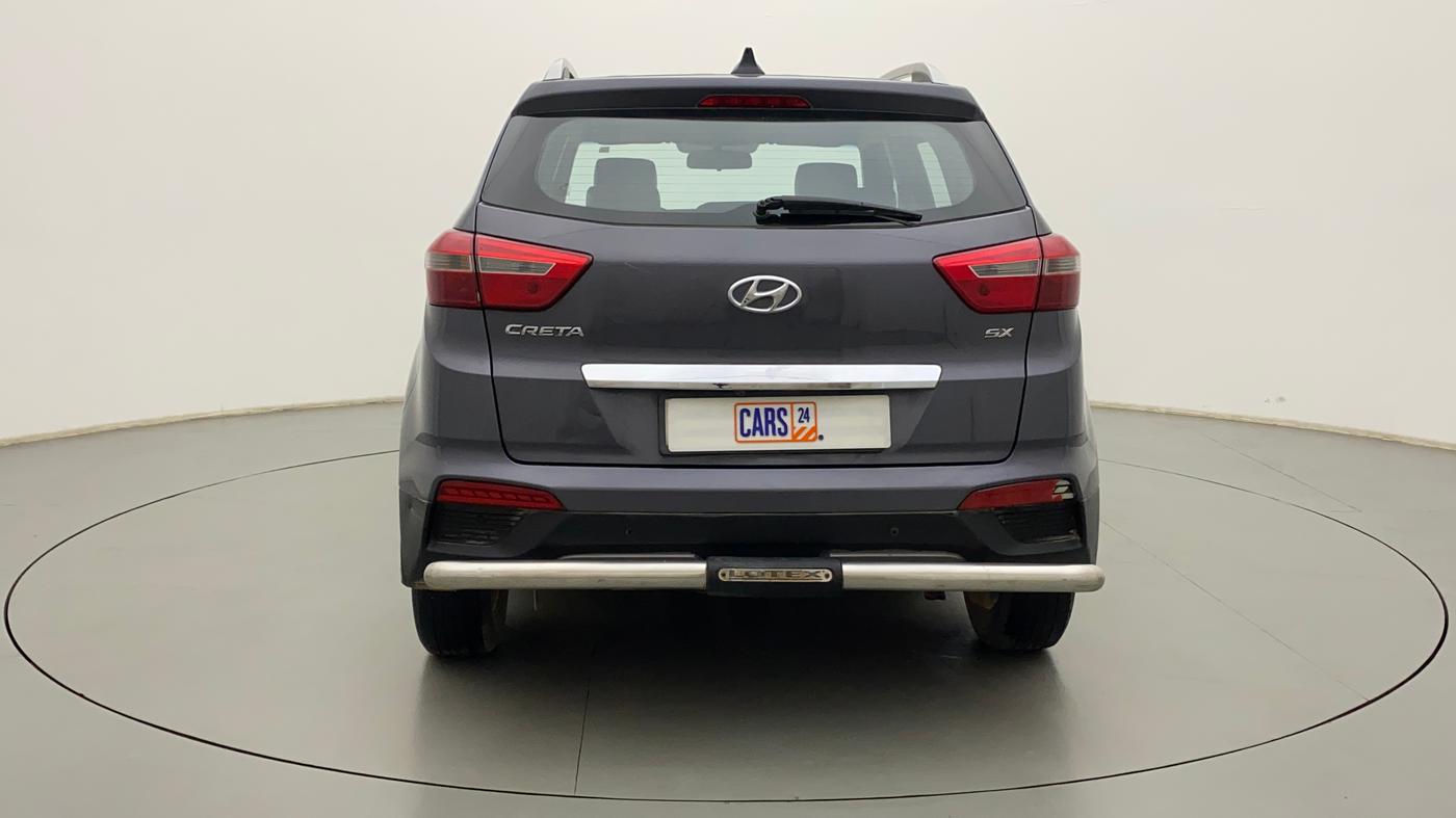 2017 Hyundai Creta SX PLUS 1.6 PETROL, Petrol, Manual, 1,05,384 km, Back/Rear