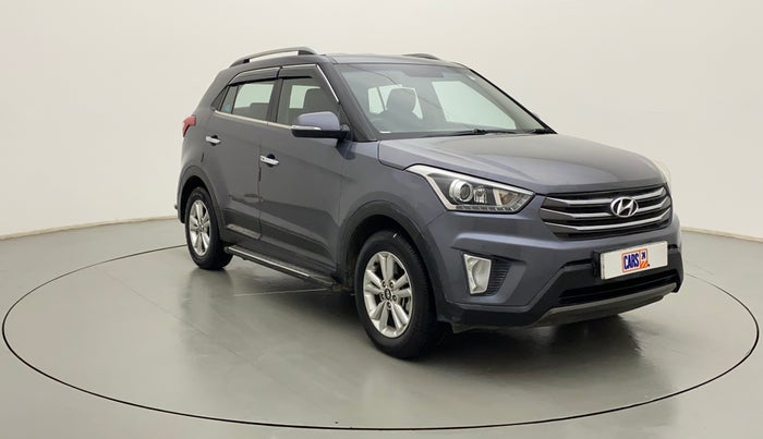 2017 Hyundai Creta SX PLUS 1.6 PETROL, Petrol, Manual, 1,05,384 km, Right Front Diagonal