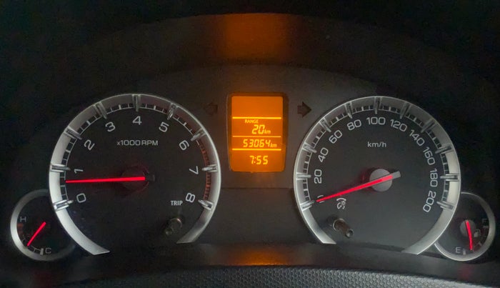2013 Maruti Swift VXI, Petrol, Manual, 53,007 km, Odometer Image