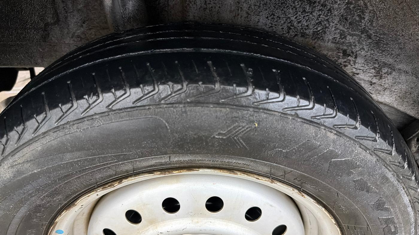 2022 Maruti New Wagon-R LXI CNG (O) 1.0, CNG, Manual, 1,04,176 km, Right Rear Tyre Tread