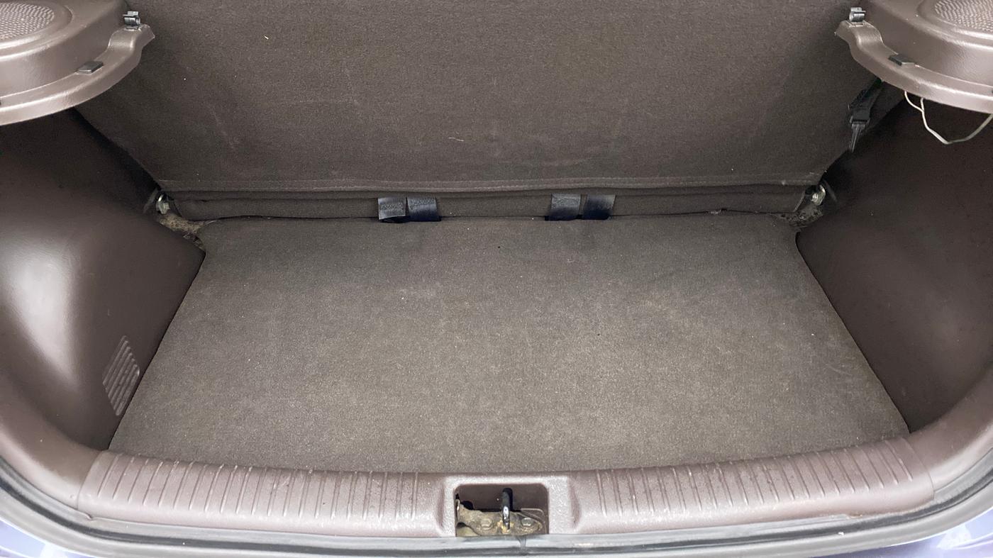 2010 Hyundai Santro Xing GLS, Petrol, Manual, 20,245 km, Boot Inside