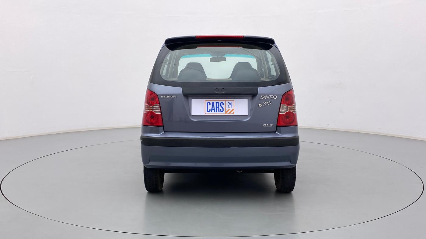 2010 Hyundai Santro Xing GLS, Petrol, Manual, 20,245 km, Back/Rear