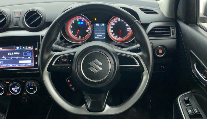 2019 Maruti Swift ZXI PLUS, Petrol, Manual, 21,093 km, Steering Wheel Close Up